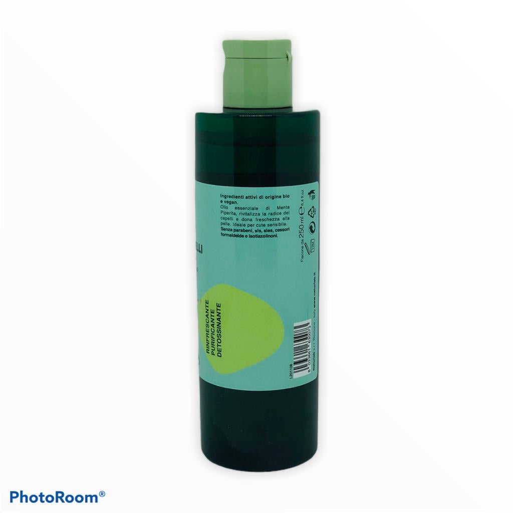 Shampoo Rinfrescante, Purificante e Detossinante Naturlab