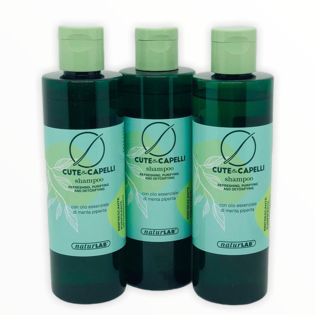 Shampoo Rinfrescante, Purificante e Detossinante Naturlab